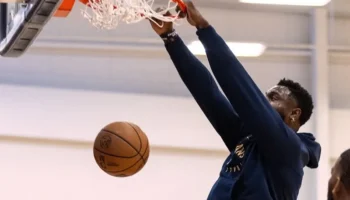 zion williamson volta pelicans