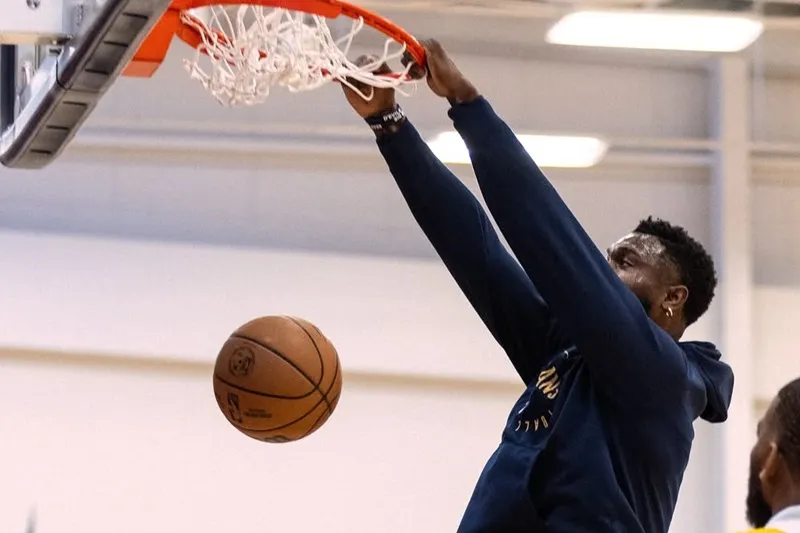 zion williamson volta pelicans