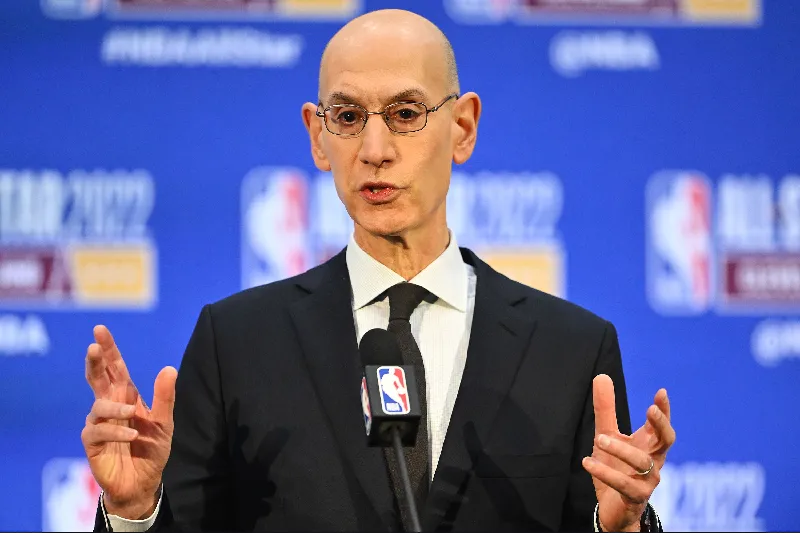 adam silver arremessos nba