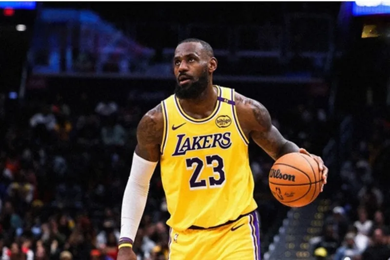 LeBron James NBA Lakers