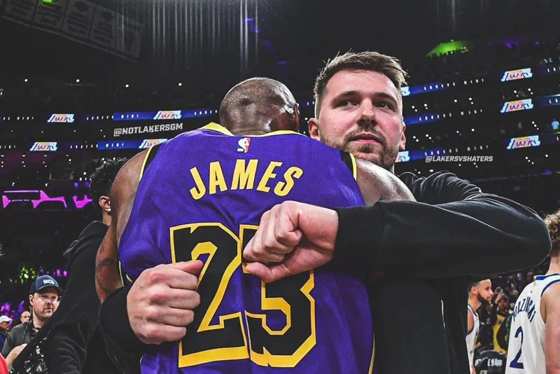 LeBron James Luka Doncic