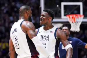 LeBron James Anthony Edwards