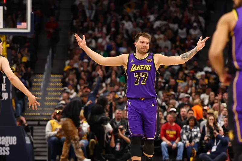 Luka Doncic Lakers Nuggets