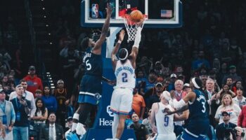 Timberwolves Thunder Anthony Edwards