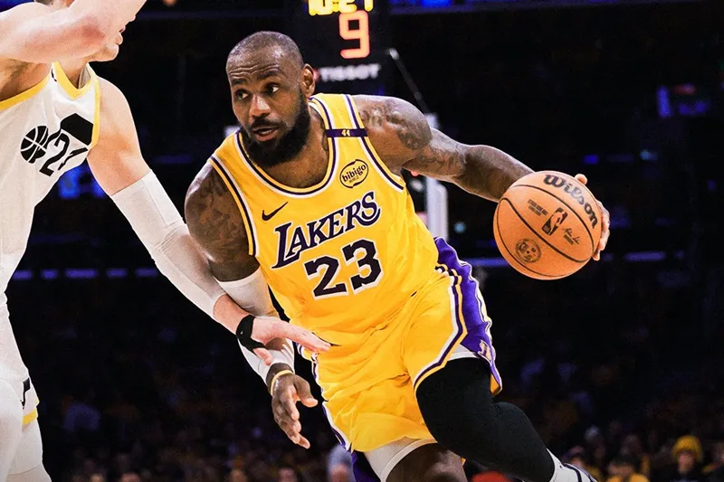 LeBron James Lakers anos