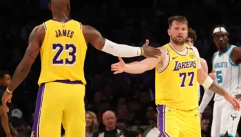 Luka Doncic LeBron James