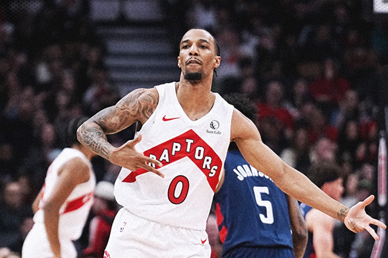 nba raptors vitória wizards