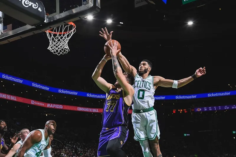 Jayson Tatum Celtics Lakers