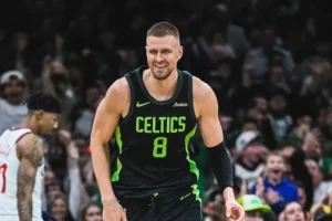 Kristaps Porzingis jogos Celtics