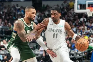 lesão Kyrie Irving Mavericks