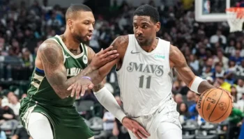 lesão Kyrie Irving Mavericks