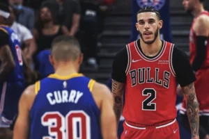 Lonzo Ball Stephen Curry