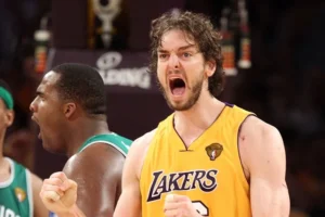 Pau Gasol Lakers Celtics