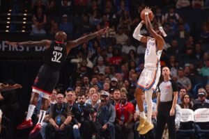 Shai Gilgeous-Alexander Thunder Rockets