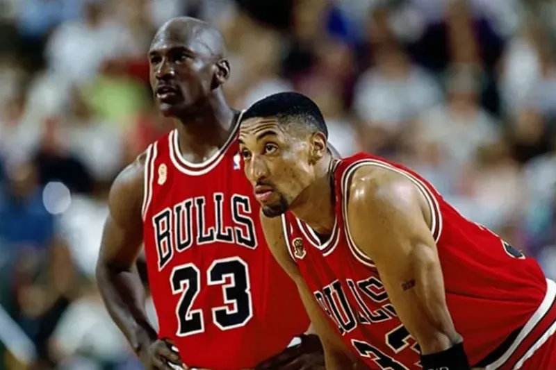 Scottie Pippen Michael Jordan