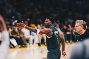 Anthony Edwards Timberwolves Lakers