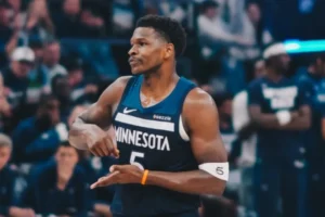 Anthony Edwards jogador Timberwolves