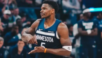 Anthony Edwards jogador Timberwolves