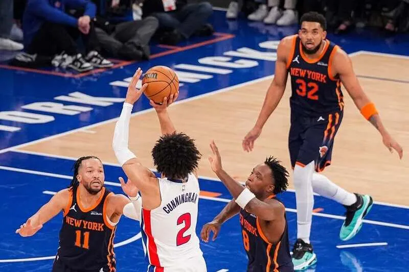 onde assistir knicks pistons
