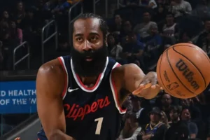 James Harden Clippers Warriors