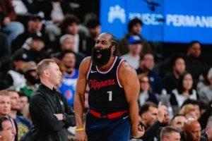 James Harden Clippers Nuggets