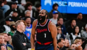James Harden Clippers Nuggets