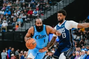 James Harden Clippers Mavericks