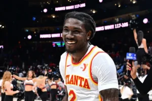 calouro Hawks jogo NBA