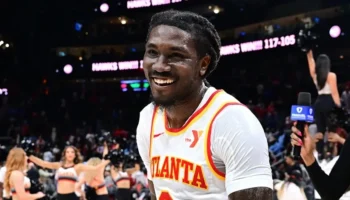 calouro Hawks jogo NBA
