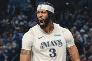 Anthony Davis jogo Mavericks