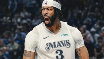 Anthony Davis jogo Mavericks