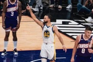 Stephen Curry Warriors Suns