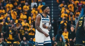 Anthony Edwards Timberwolves Warriors