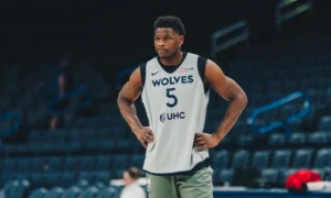 Timberwolves lesão Anthony Edwards