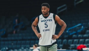 Timberwolves lesão Anthony Edwards