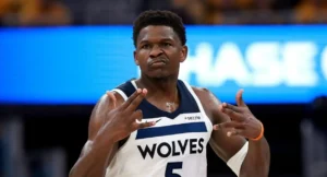Anthony Edwards eliminação Timberwolves