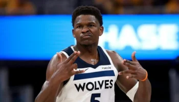 Anthony Edwards eliminação Timberwolves