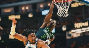 Anthony Edwards Timberwolves Warriors