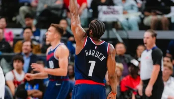 James Harden Clippers Nuggets