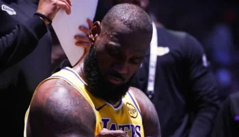 NBA Lakers LeBron James