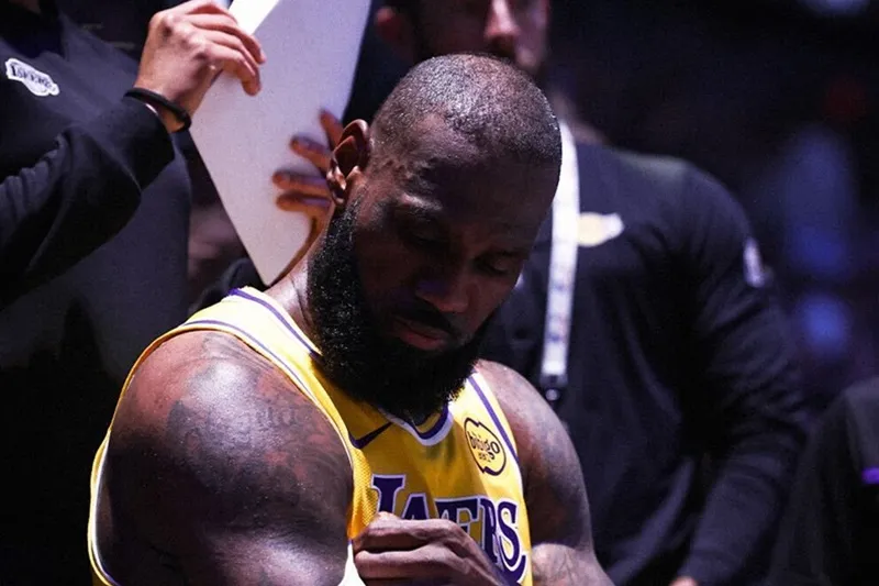 NBA Lakers LeBron James