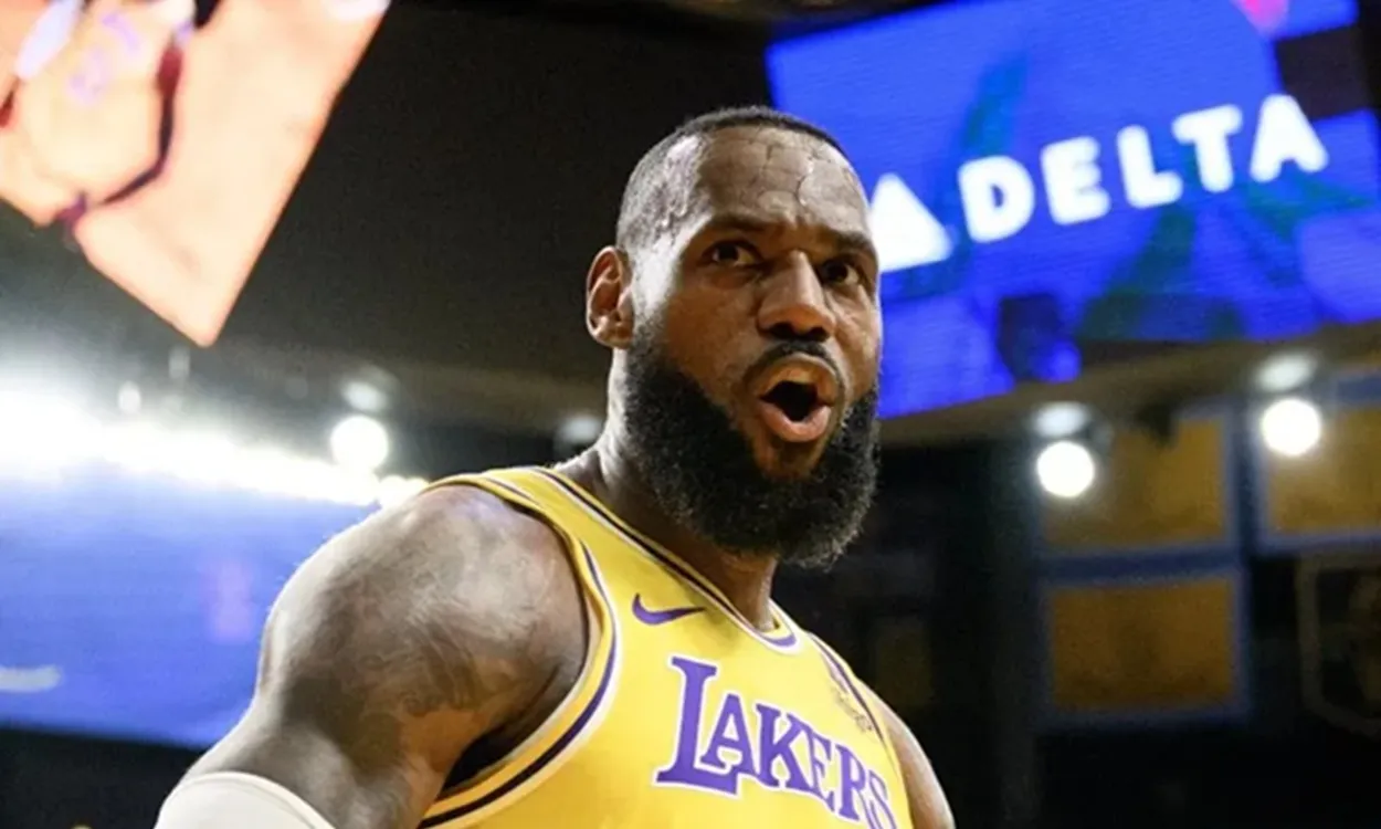 NBA LeBron James Lakers