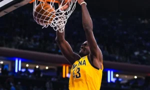 Pacers Knicks Pascal Siakam