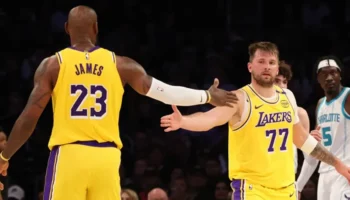 Luka Doncic LeBron James