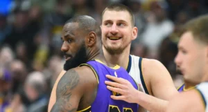 LeBron James Nikola Jokic