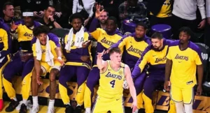 NBA jogador Lakers time