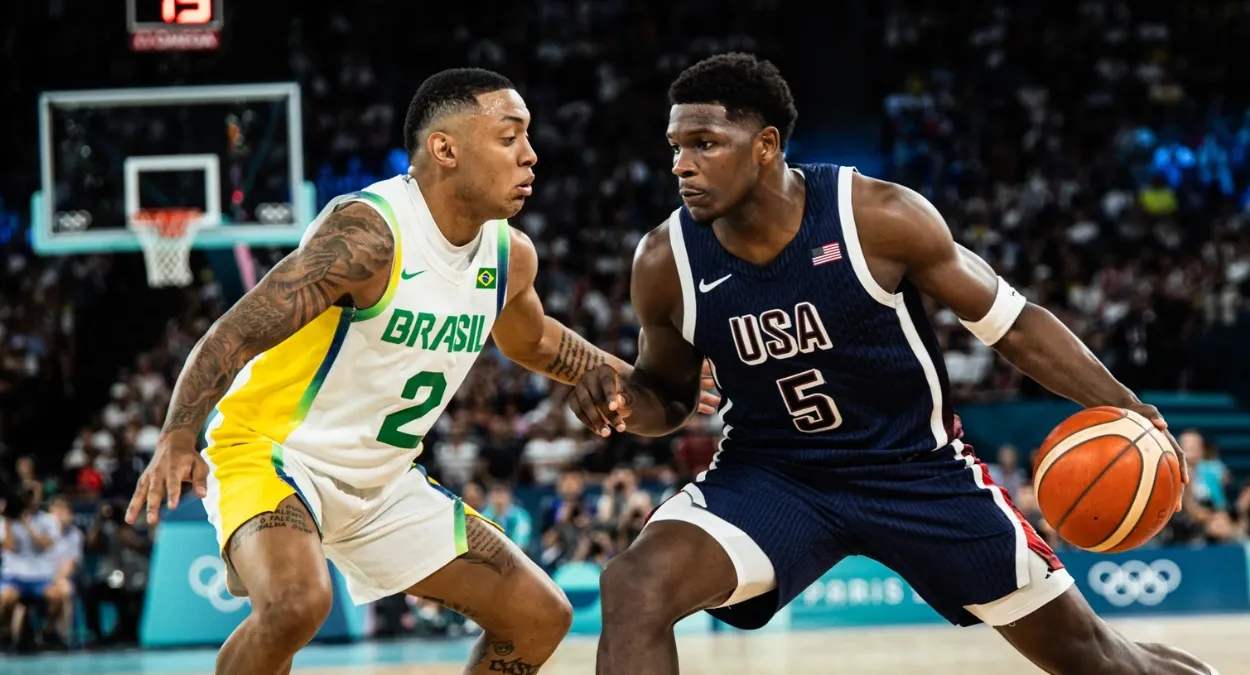 los angeles basquete olimpíadas