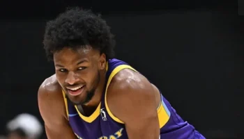 NBA Lakers Bronny James