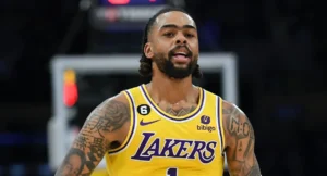 mavericks lakers d'angelo russell