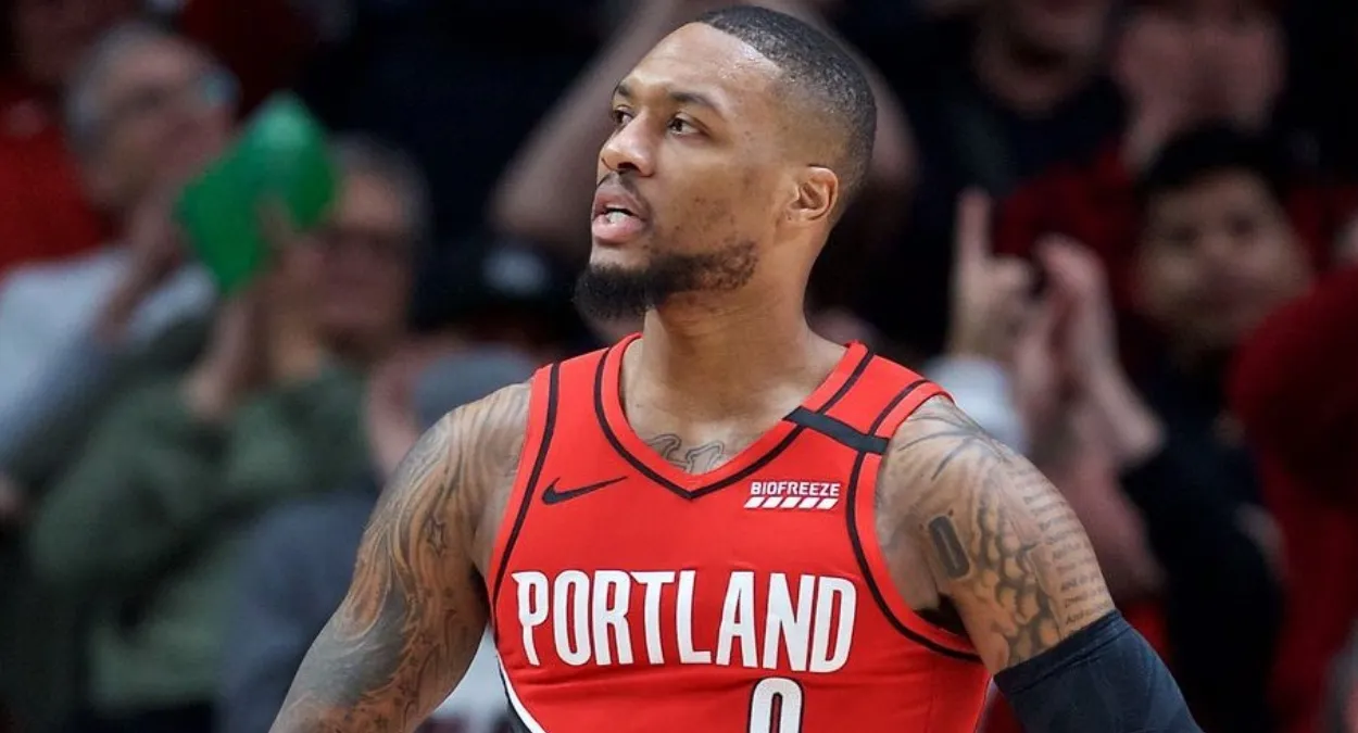 damian lillard astro blazers